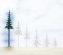 71935 Auhagen Evergreen tall - 19 cm